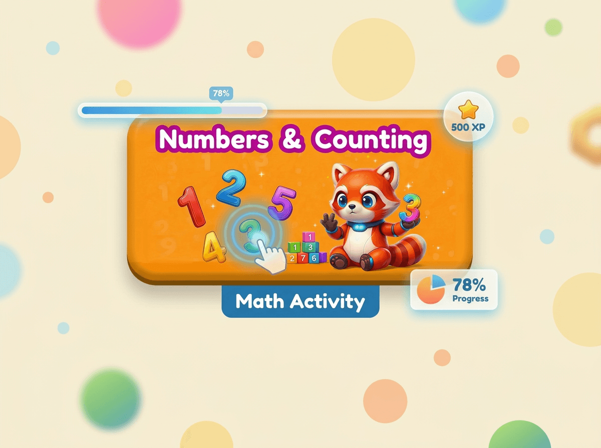 Sample math activity from Eduvora